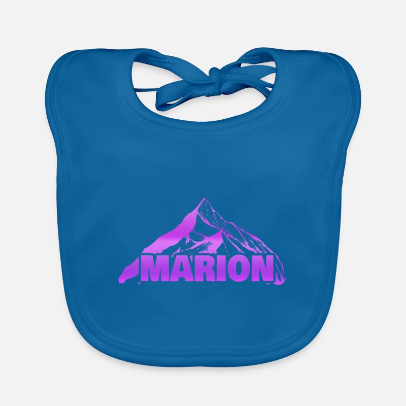 Marion as a mountain Organic Baby Bibs