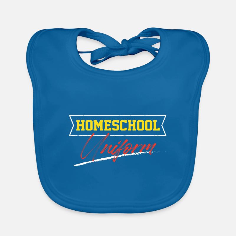 Homeschool Uniform Stem Sped Class Homeschooling Baby Bio-Lätzchen