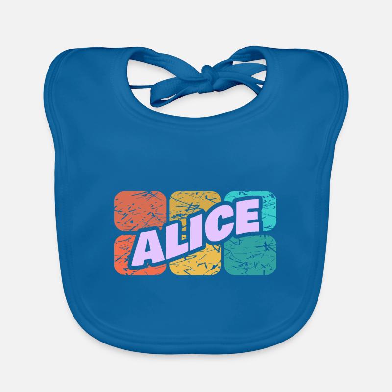 Gift for Alice Organic Baby Bibs