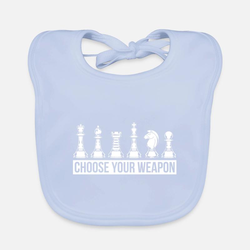Échecs de jeu de société Checkmate Bavoir bio Bébé