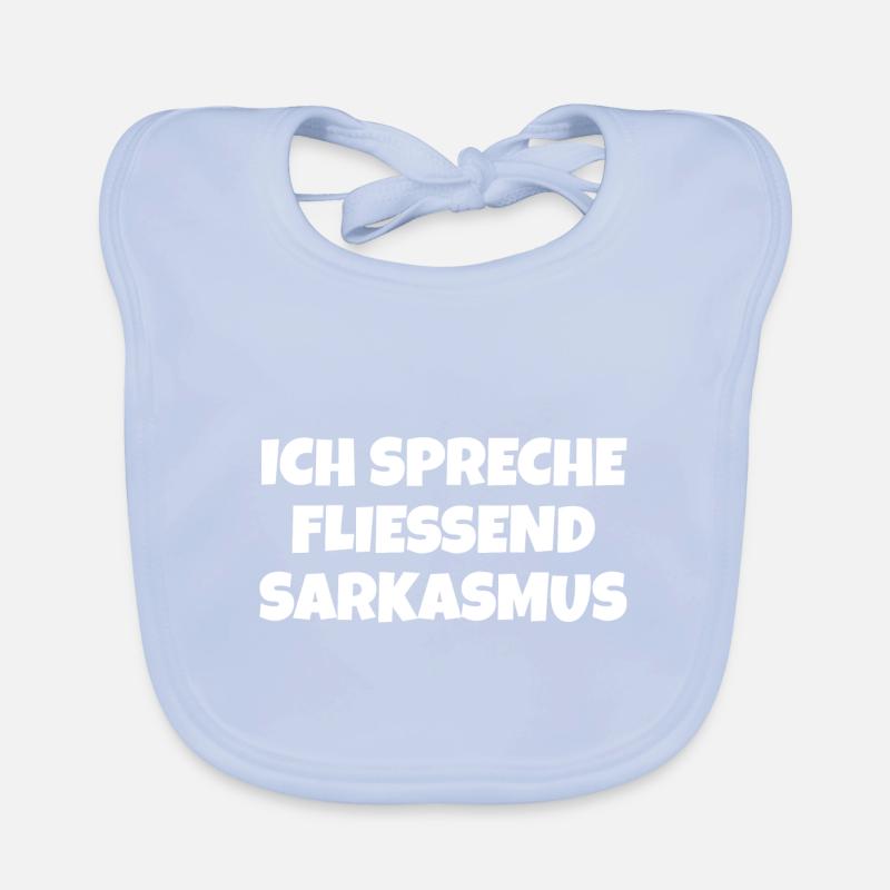 Sarkasmus Spruch Baby Bio-Lätzchen