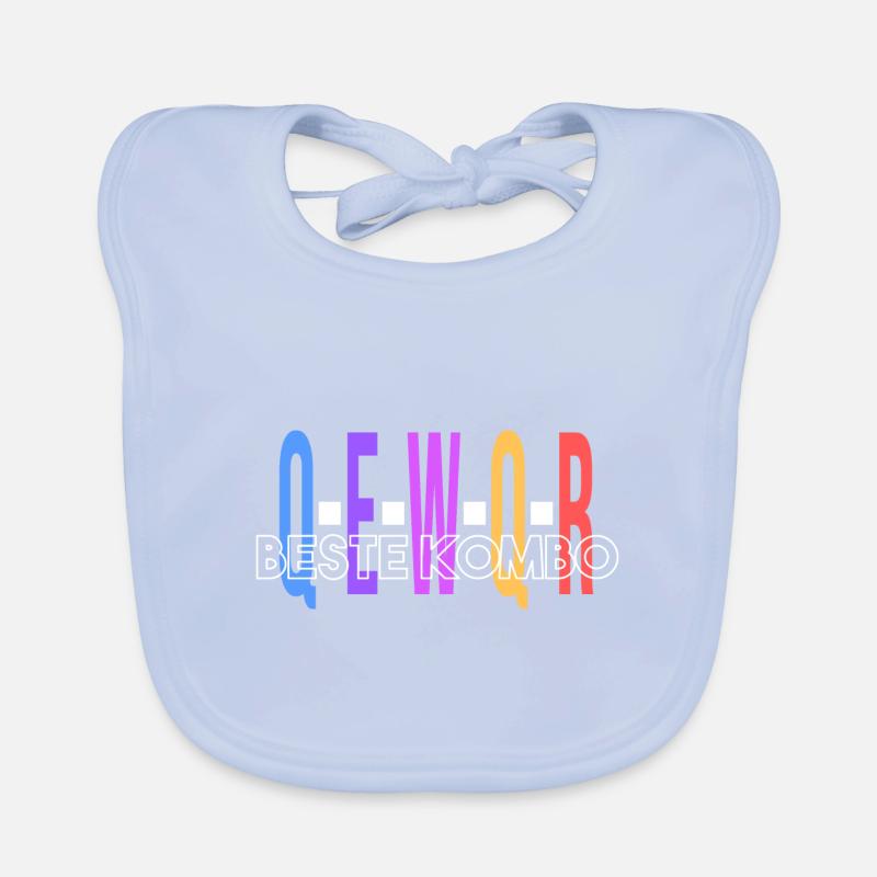 bästa kombination: Q - E - W - Q - R Ekologisk babyhaklapp