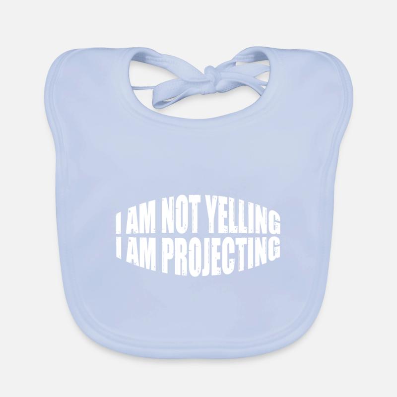 Je ne crie pas, je projette 4 Bavoir bio Bébé