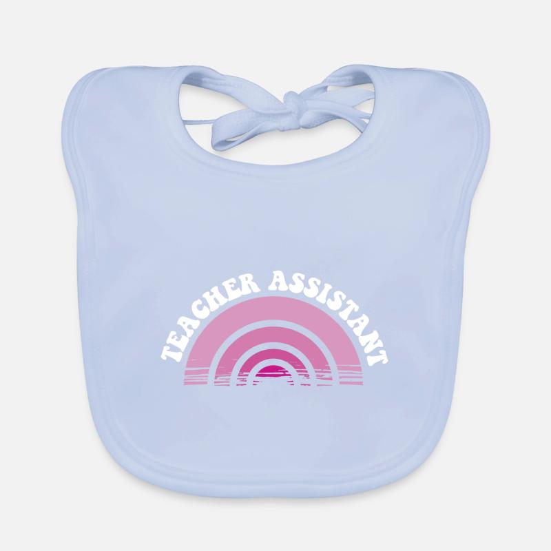 Substitute Teacher Teacher Assistant School Baby Bio-Lätzchen