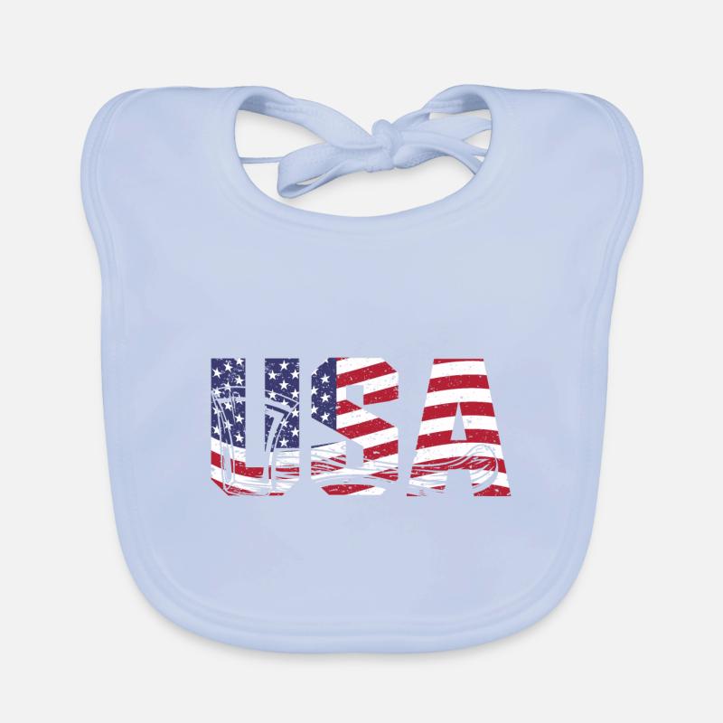 Axe throwing usa Organic Baby Bibs