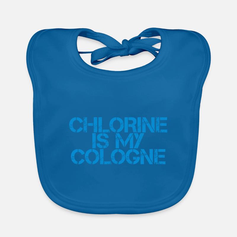 Le chlore est mon Cologne 3 Bavoir bio Bébé