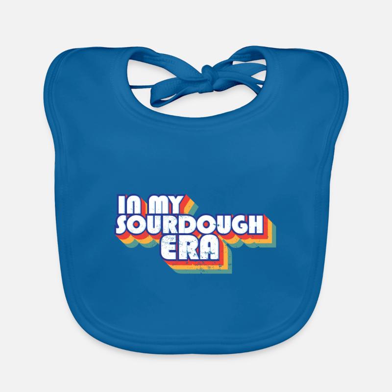 Dans mon ère au levain Home Baker Funny Bread Baking Bavoir bio Bébé