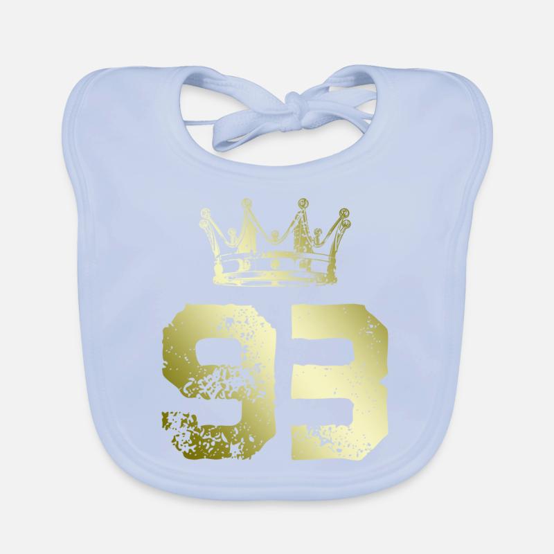 93 Couronne numérique Bavoir bio Bébé