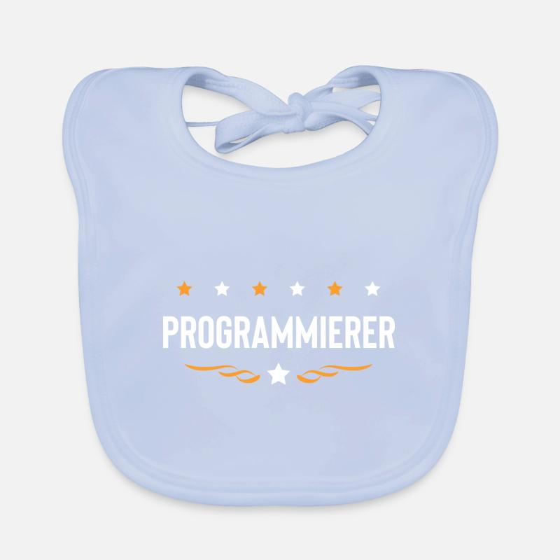 Programmierer Beruf Baby Bio-Lätzchen