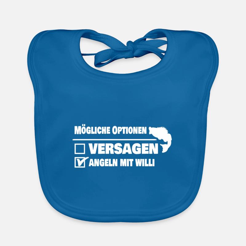Angeln mit willi oder versagen Baby Bio-Lätzchen