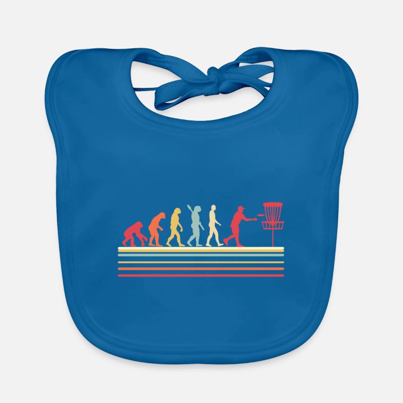 Disc Golf Disc Golfer Evolution Sport Baby Bio-Lätzchen