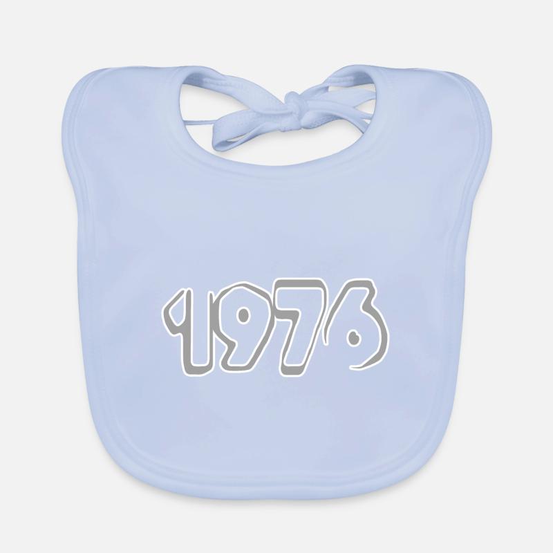 Année 1976 Bavoir bio Bébé