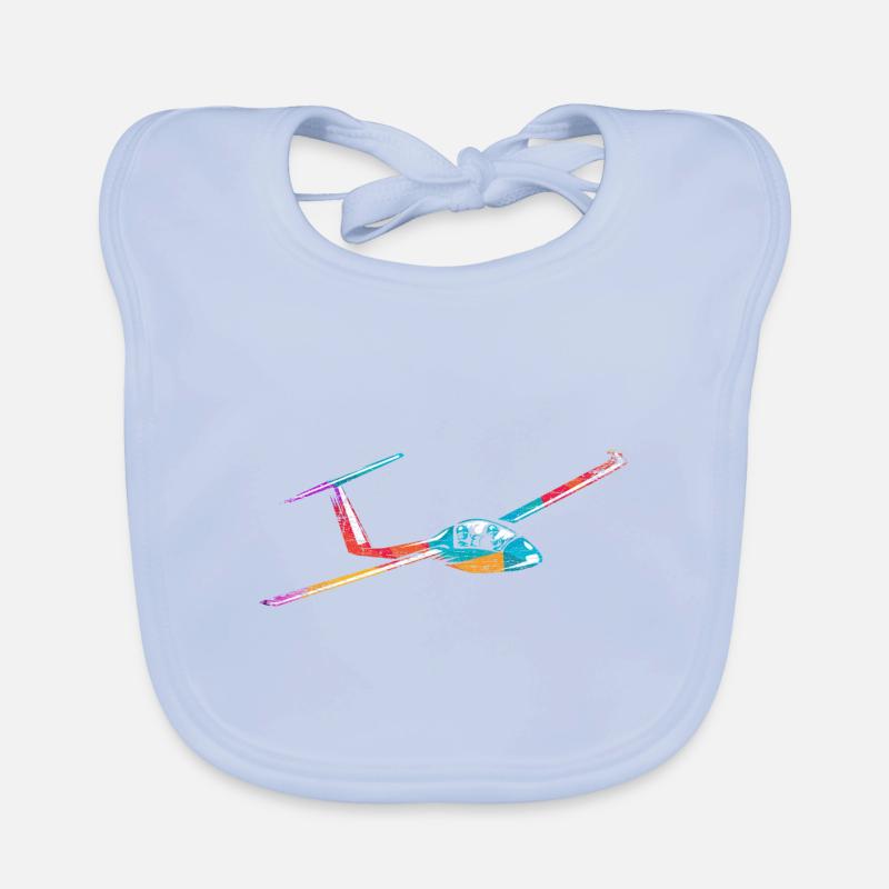 Glider Glider Pilot Organic Baby Bibs
