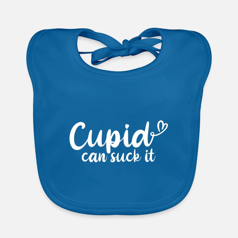 Cupidon peut le sucer Bavoir bio Bébé