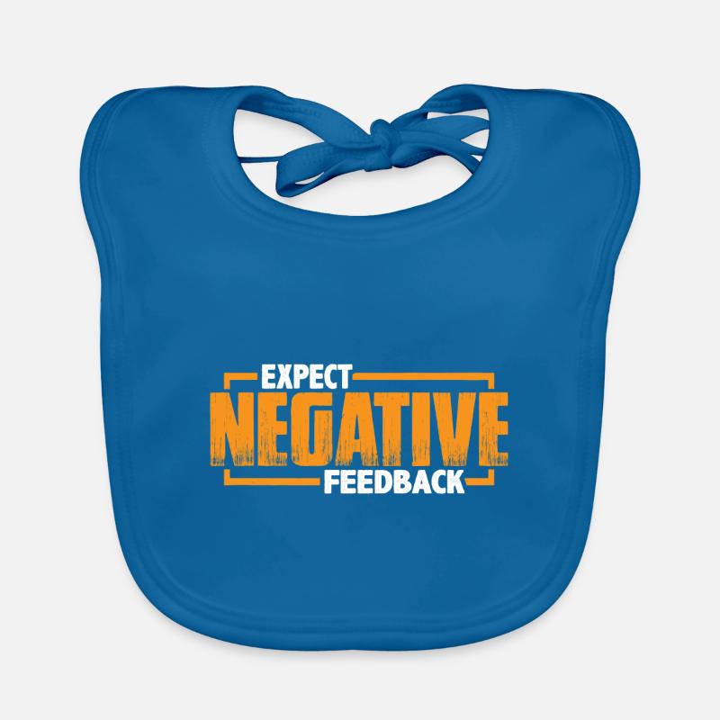 Expect Negative Feedback 3 Baby Bio-Lätzchen