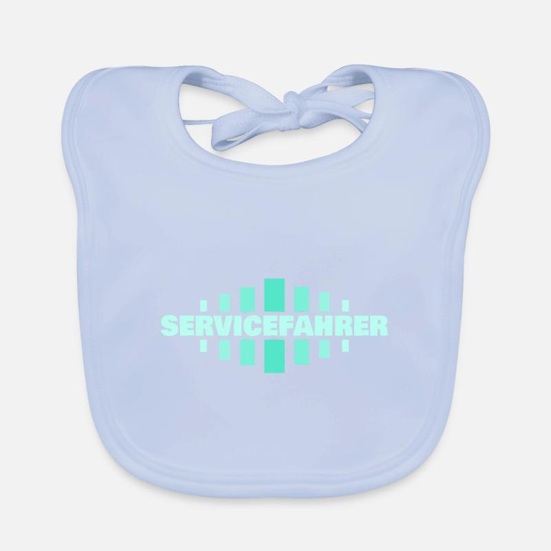 Occupation: Service Driver Organic Baby Bibs