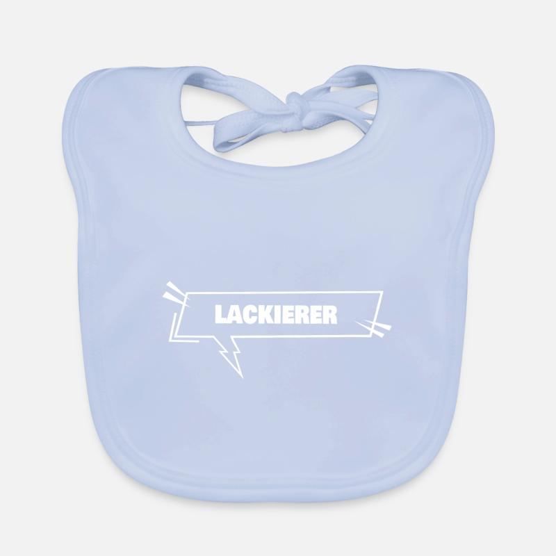Painter as education Organic Baby Bibs