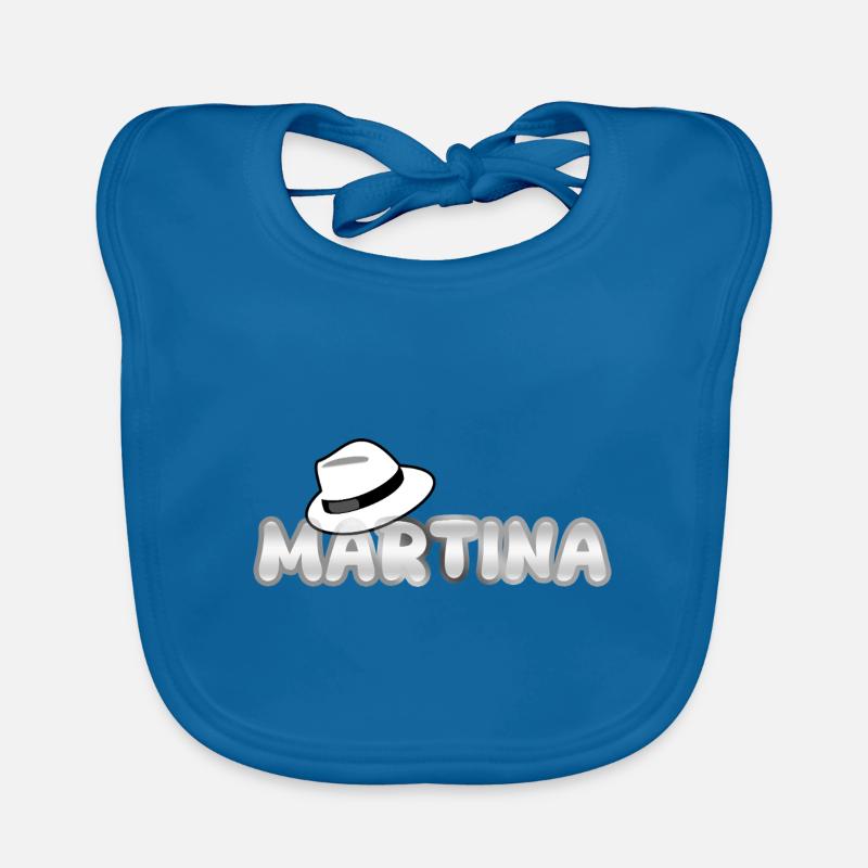 Gift for Martina Organic Baby Bibs