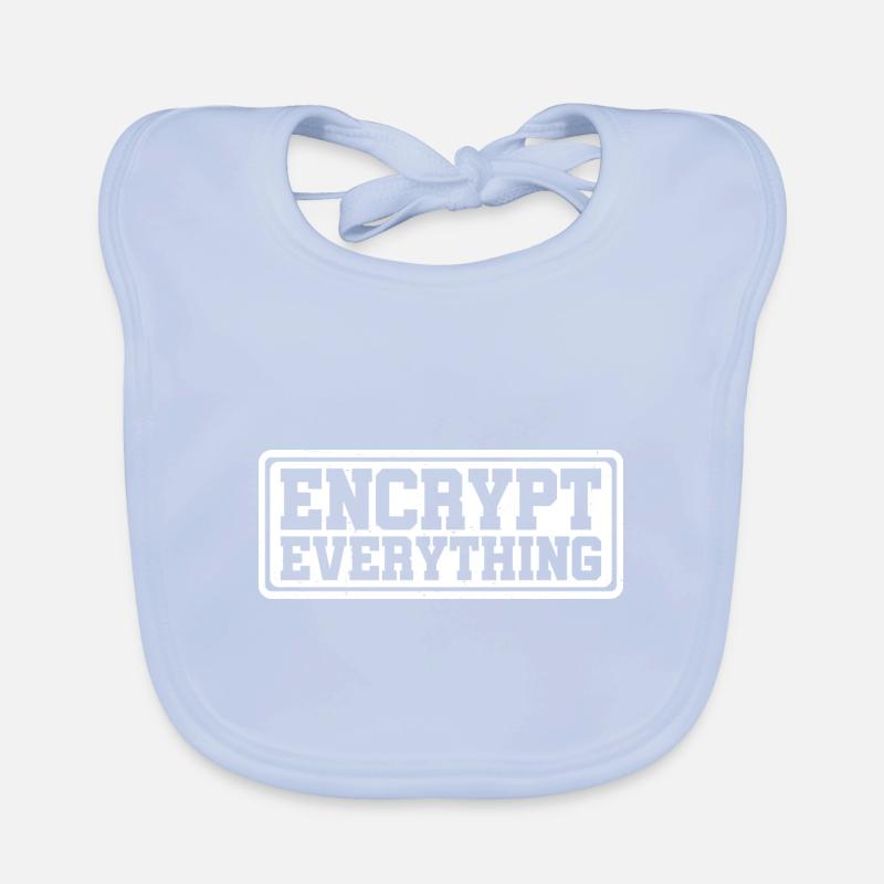 Encrypt Everything 6 Baby Bio-Lätzchen