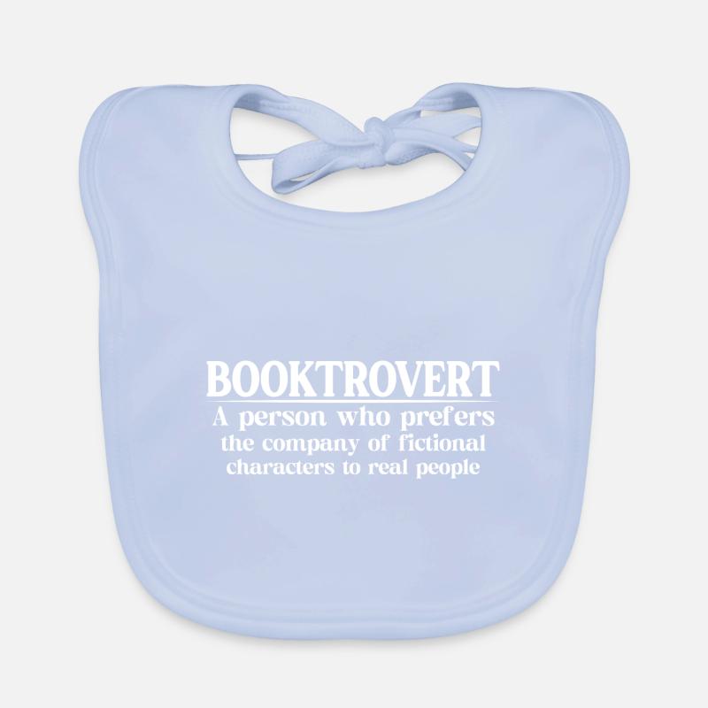 Booktrovert Definition Description 9 Organic Baby Bibs