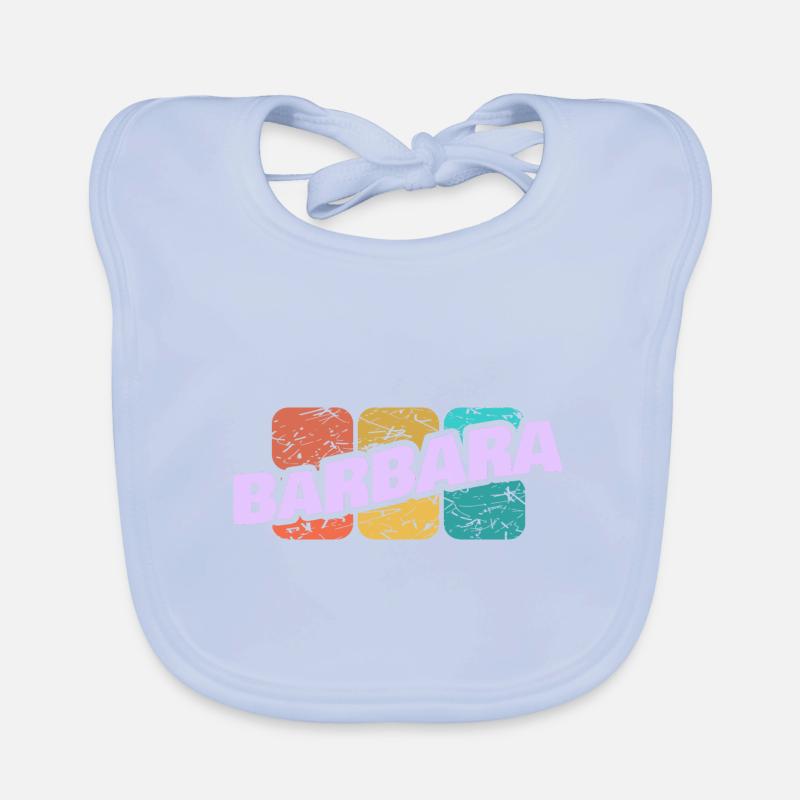 Barbara Babero de algodón orgánico para bebés