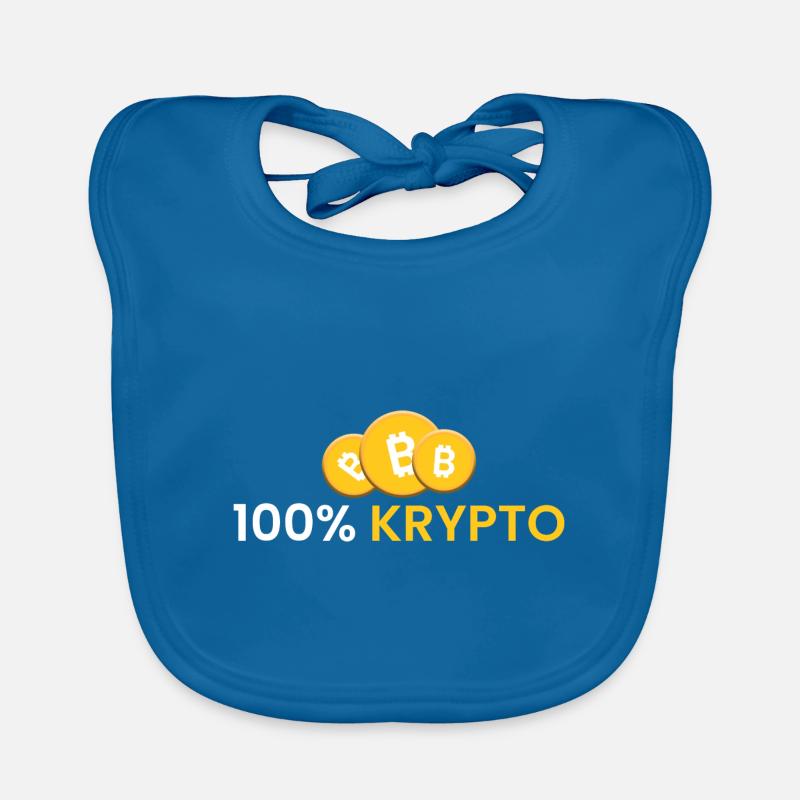 100% Krypto Baby Bio-Lätzchen