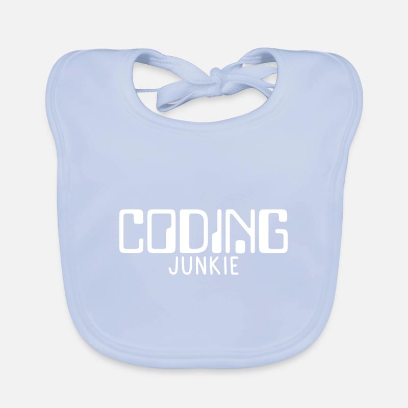 Coding Junkie 4 Bavoir bio Bébé