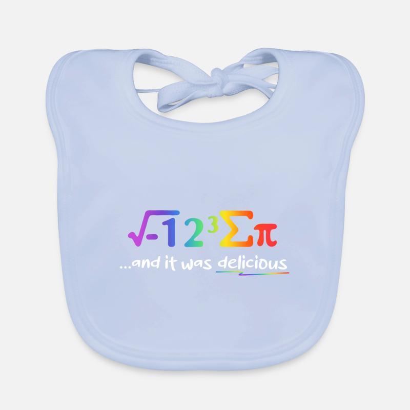 Funny Math Teacher Mathemathics Organic Baby Bibs