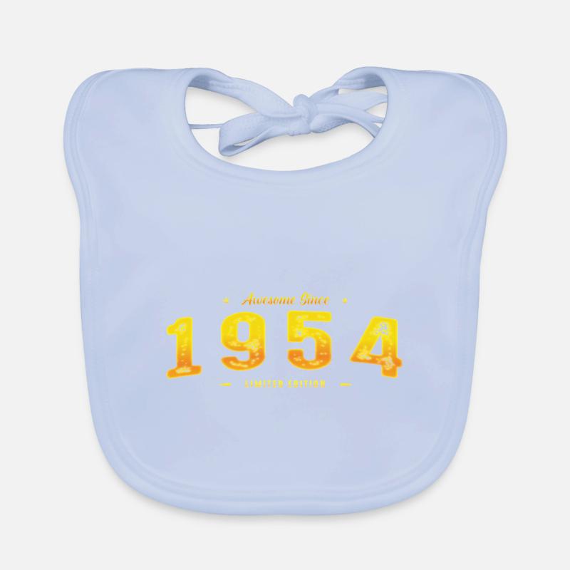 Millésime 1954 - 71e anniversaire Edition Limitée Bavoir bio Bébé