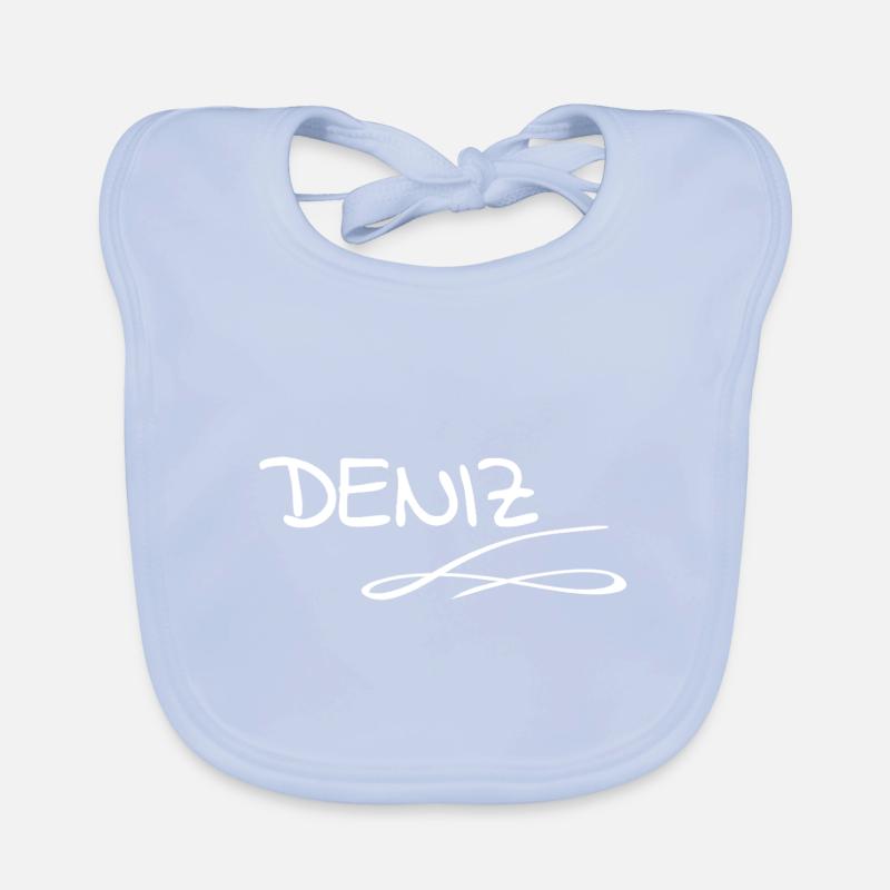 Deniz as a given name Organic Baby Bibs