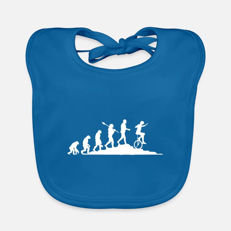 Evolution Einradfahrer Baby Bio-Lätzchen