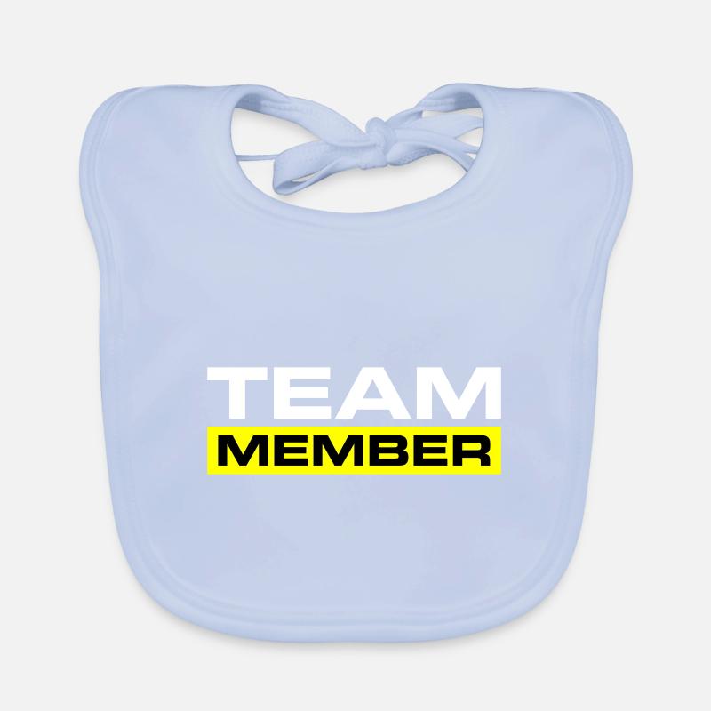 Team Member Organic Baby Bibs
