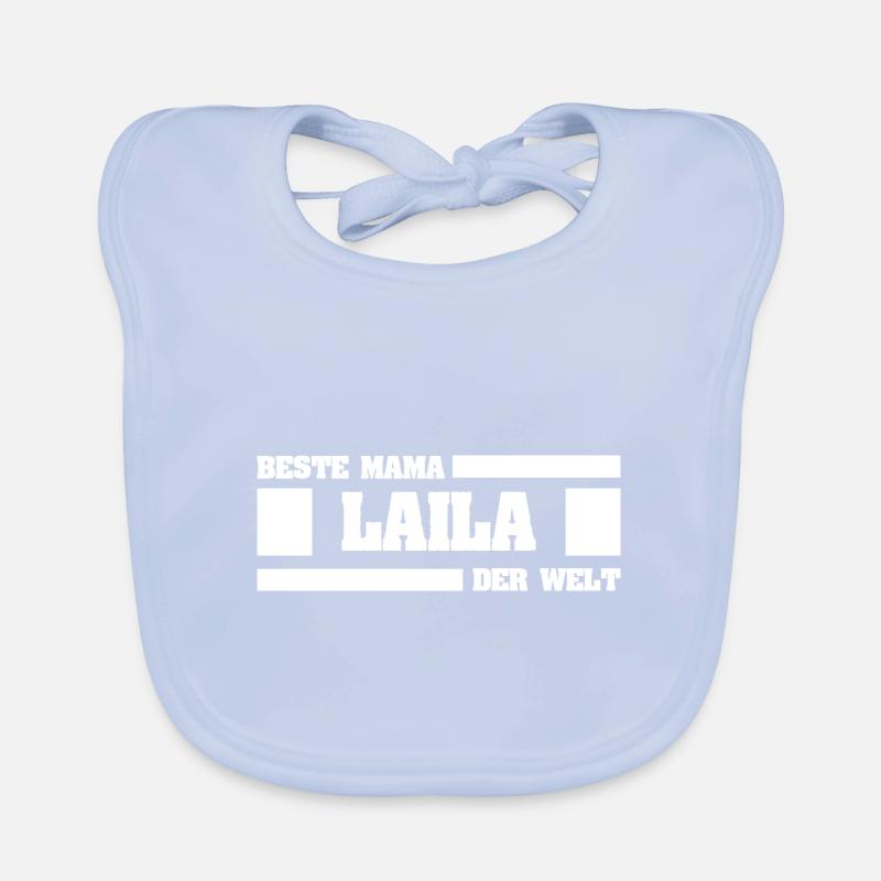 Laila : Mère Bavoir bio Bébé
