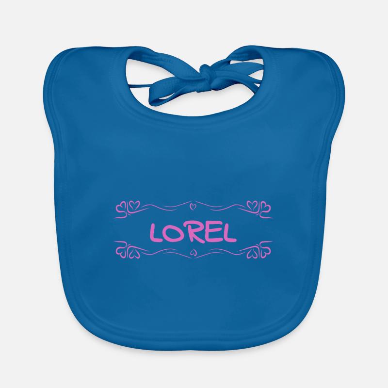 Name Lorel Organic Baby Bibs