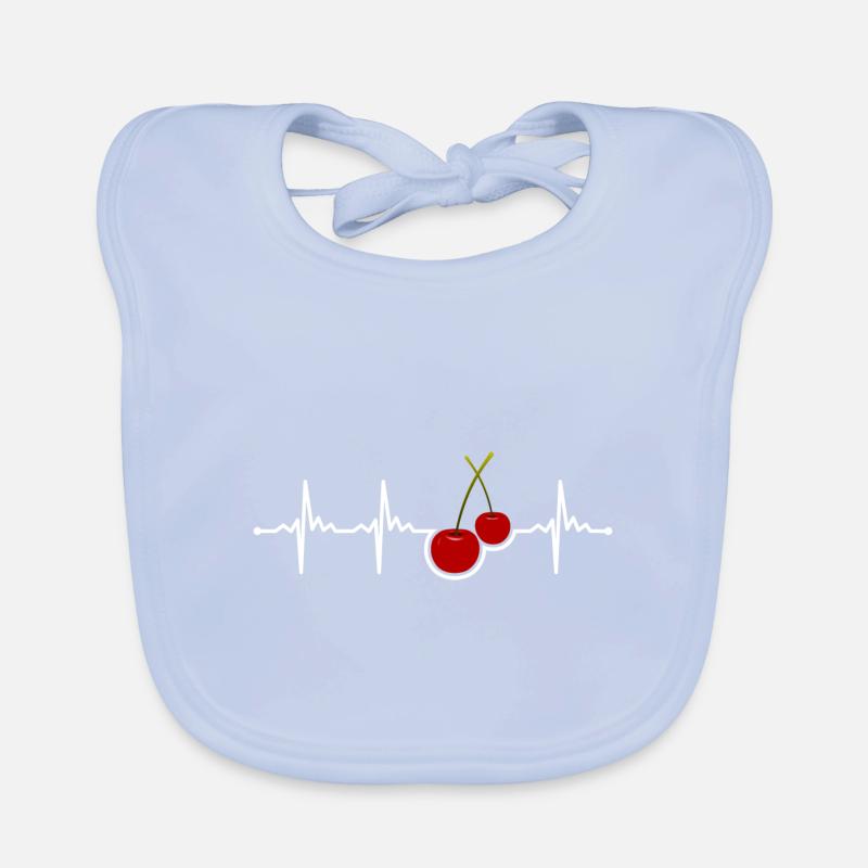 Kirsche Baby Bio-Lätzchen