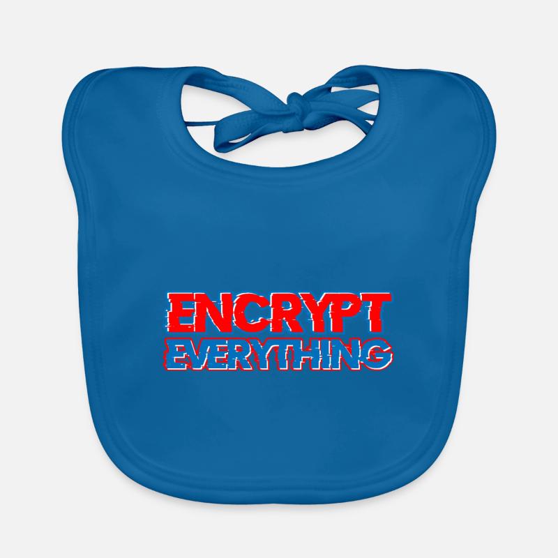 Encrypt Everything 5 Baby Bio-Lätzchen