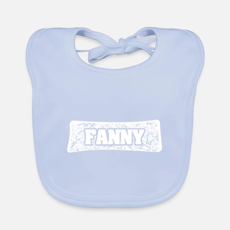 Fanny comme prénom Bavoir bio Bébé