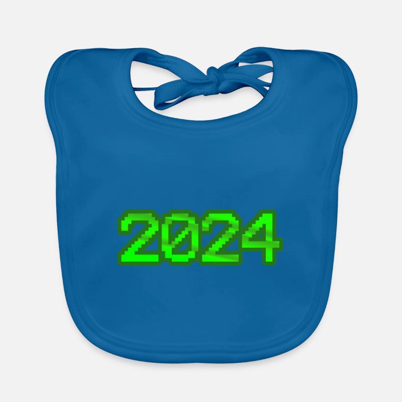 Nerd 2024 Bavaglino ecologico per neonato