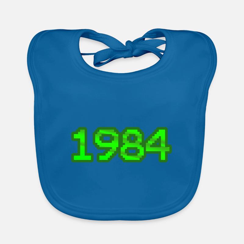 Computer 1984 Organic Baby Bibs
