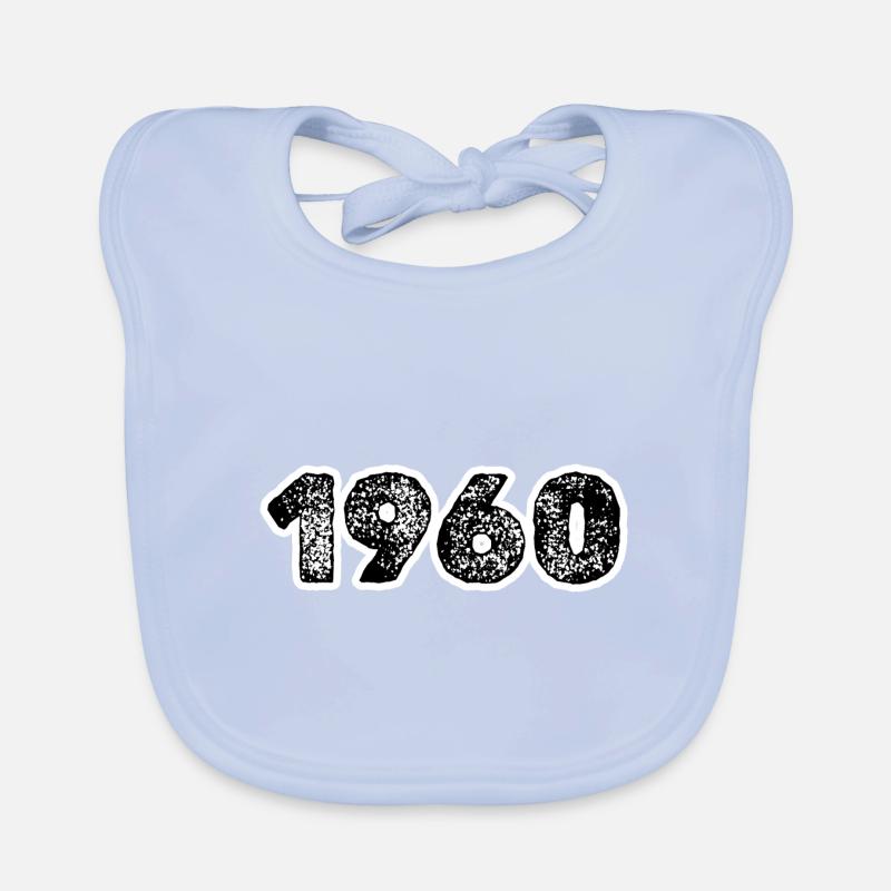 Year 1960 Organic Baby Bibs