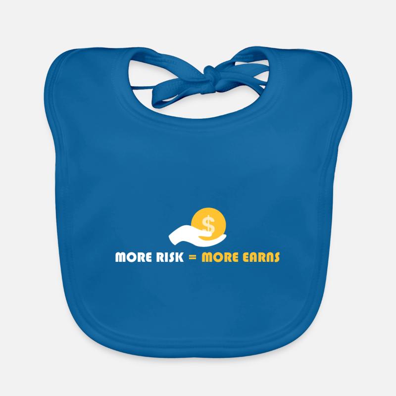 more risk = more return Organic Baby Bibs