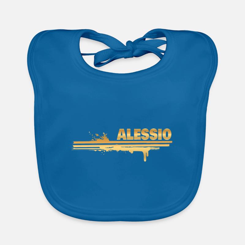 Gift for Alessio Organic Baby Bibs