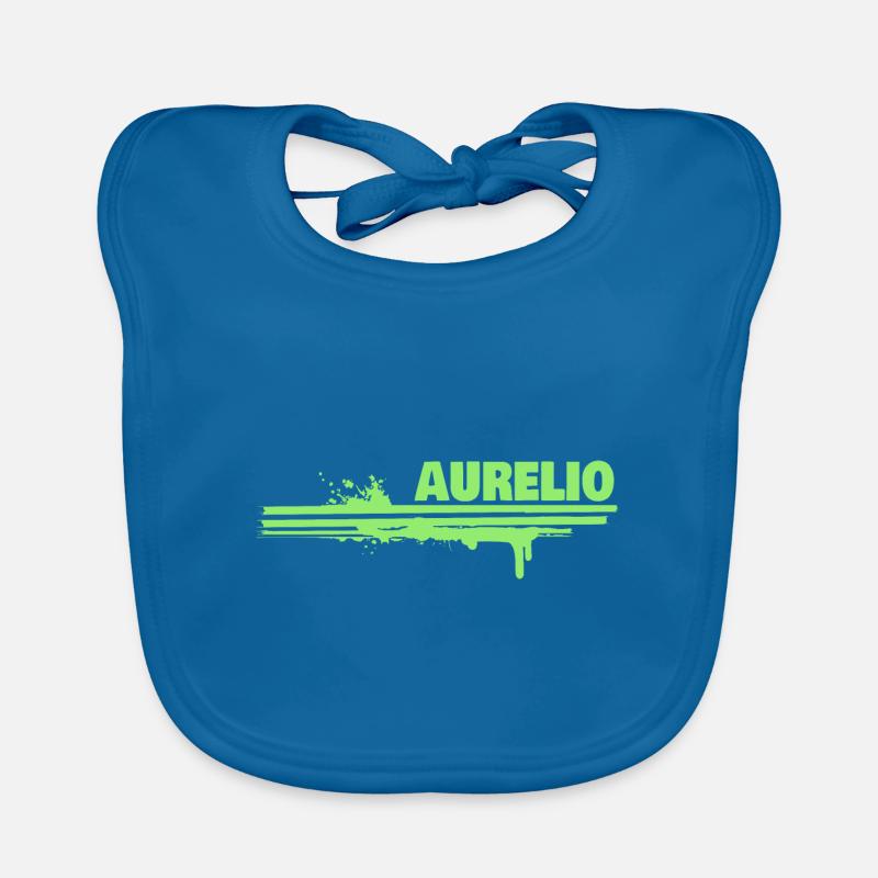 Farbklecks Aurelio Baby Bio-Lätzchen