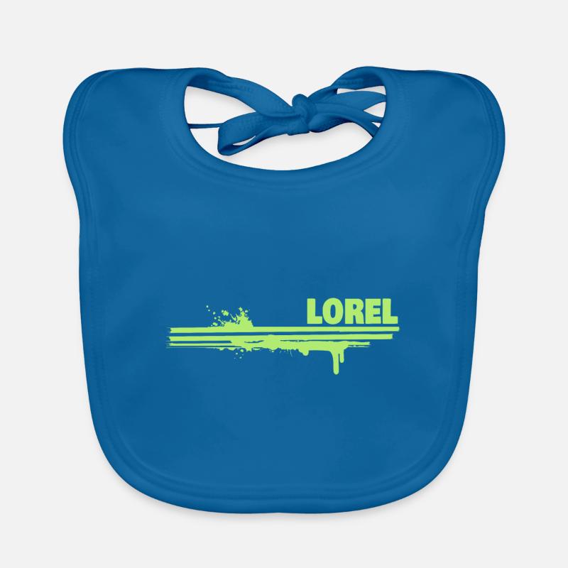 Touche de couleur Lorel Bavoir bio Bébé