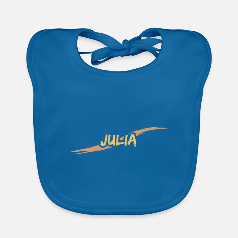 Julia als Julia Baby Bio-Lätzchen