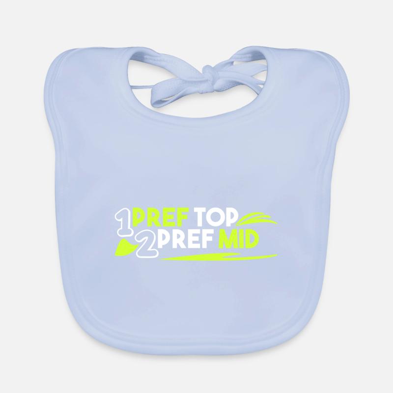 1. Pref Top 2. Pref Mid Organic Baby Bibs