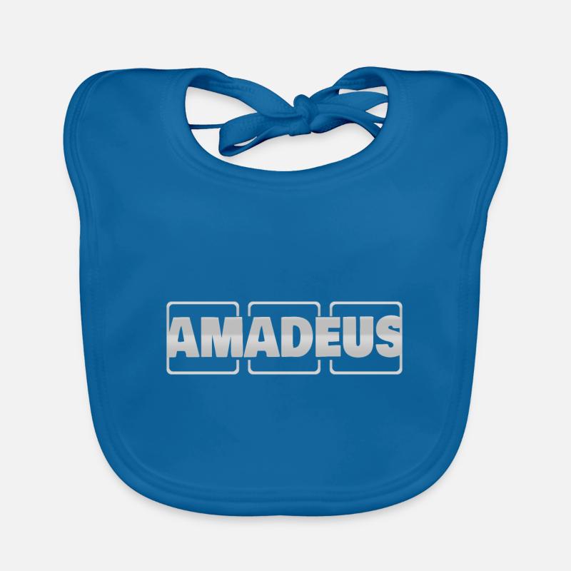 Taufe Amadeus Baby Bio-Lätzchen