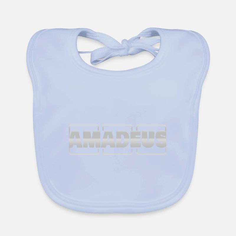 Taufe Amadeus Baby Bio-Lätzchen
