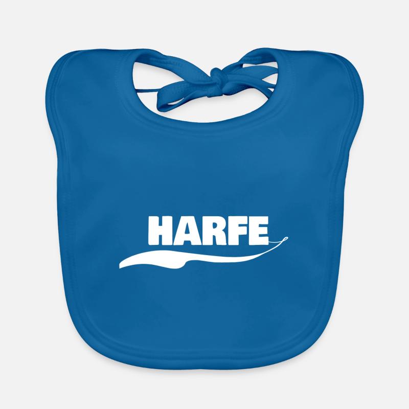 Harfe Harfe Baby Bio-Lätzchen