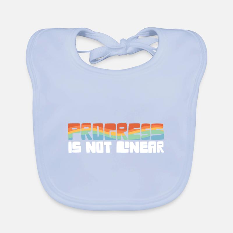 SPED Teacher Progress Is Not Linear Para ABA Baby Bio-Lätzchen